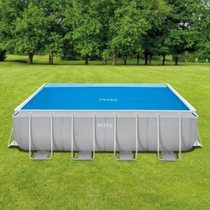 Intex Prelată solară de piscină, albastru, 378x186 cm, polietilenă imagine