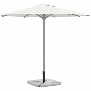 vidaXL Set de bază pentru umbrelă de grădină 5 piese, granit și oțel imagine