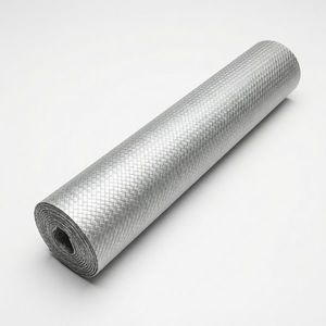 Protectie sertar, 50x150cm, antiderapant, argintiu, embosat, poliester, Silver Flexyliner imagine