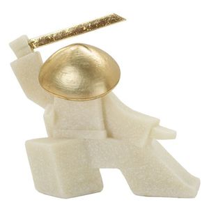 Mauro Ferretti Statueta Samurai -B- cm 19X8X18 | Aosom Romania imagine