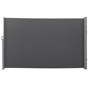 Outsunny Paravan Lateral Retractabil cu Mâner și Anti UV, 300x180 cm, Gri | Aosom Romania imagine