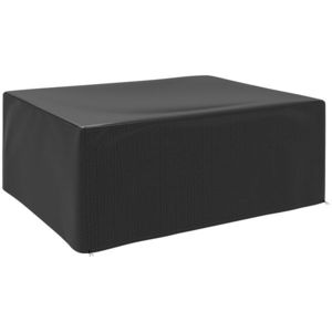 Outsunny Husă pentru mobilier de grădină, rezistentă la iarnă, impermeabilă, anti-UV, prelată 235 x 190 x 90cm Negru | Aosom Romania imagine
