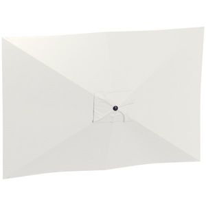 Outsunny Copertină de Rezervă pentru Umbrelă cu Ventilație în Partea Superioară, 300x200 cm, Bej | Aosom Romania imagine