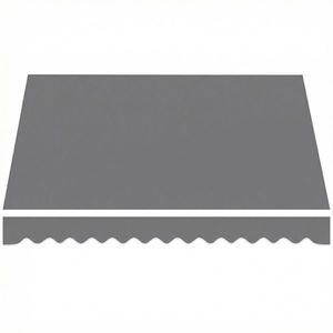 Outsunny Material de înlocuire pentru copertină – Acoperiş de protecţie solară UPF 50+ pentru cadru 3, 5 x 2, 5 m, Gri închis | Aosom Romania imagine