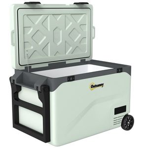 Outsunny Frigider Portabil 42, 5L cu Compresor și Control prin Aplicație, -20℃ la 20℃ | Aosom Romania imagine