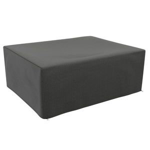 Outsunny Husă pentru mobilier de grădină exterior prelată de protecție exterioară anti-UV din polietilenă 235 x 190 x 90 cm gri | Aosom Romania imagine