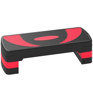 HOMCOM Step Fitness pentru Aerobic, Stepper Reglabil la 3 Niveluri de Înălțime 10-15-20 cm pentru Antrenamente Acasă și Sală, Verde și Negru | Aosom Romania imagine