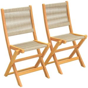 Outsunny set mobilier ratan balcon apartament terasă verandă bistrou grădină | Aosom Romania imagine