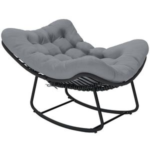 Outsunny Fotoliu ou ratan | Aosom Romania imagine