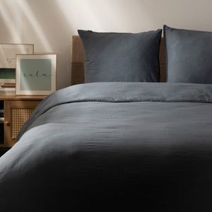 Lenjerie de pat King Size, Maisy, Homla, 3 piese, 200x220 cm, microfibra din poliester, gri imagine