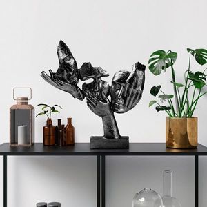 Decoratiune, Yak-033-C, Poliester, Negru imagine