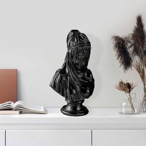 Decoratiune, Yak-038-C, Poliester, Negru imagine