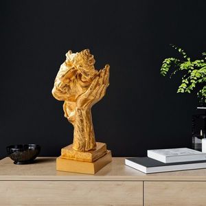 Decoratiune, Yak-030, Poliester, Auriu imagine