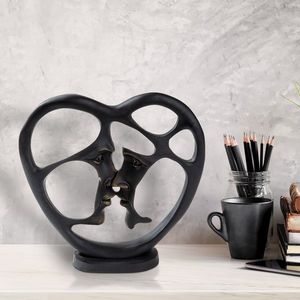 Decoratiune, Love v2, 25x10x26 cm, Poliester, Multicolor imagine