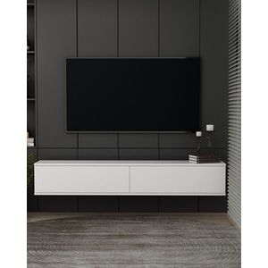Comoda TV, Hanah Home, Aris, 120x25.8x29.6 cm, PAL , Alb imagine