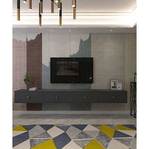 Comoda TV, Hanah Home, Zuzu Double, PAL , Antracit imagine