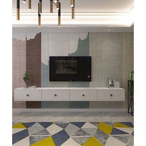 Comoda TV, Hanah Home, Zuzu Double, PAL , Alb imagine