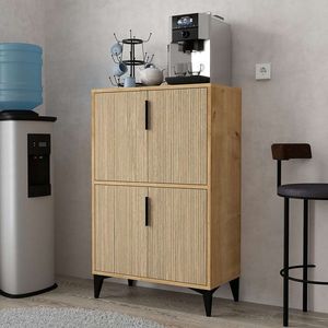 Dulap multifunctional, Hanah Home, 1405 Ada, 72x114x36.5 cm, PAL, Maro imagine