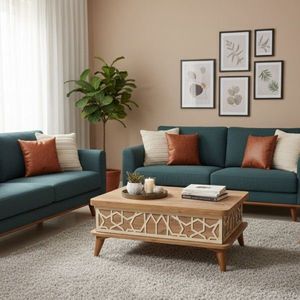 Masuta de cafea, Hanah Home, Ada, 90x38x60 cm, PAL, Pin imagine