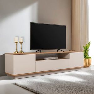 Comoda TV, Hanah Home, Veramont, 180x44.6x44.5 cm, PAL, Cașmir / Pin Atlantic imagine
