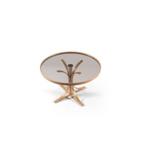 Masuta de cafea, Hanah Home, Boston, 80x47x80 cm, 100% SOLID OAK WOOD, Stejar imagine