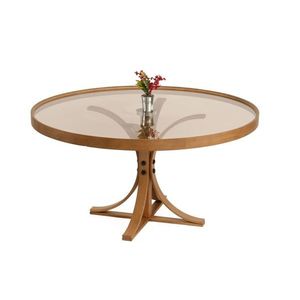 Masuta de cafea, Hanah Home, Boston, 80x47x80 cm, 100% SOLID BEECH WOOD, Maro imagine