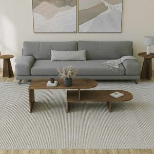 Set masute de cafea, Hanah Home, Puzzle, PAL, Maro imagine