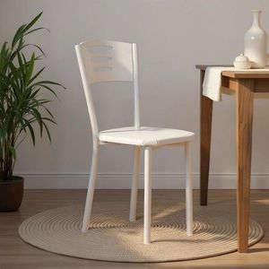 Set scaune 2 piese, Hanah Home, Polo, Metal, Alb imagine