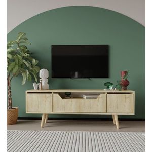 Comoda TV, Hanah Home, Roma 150, 150x53x29.8 cm, PAL, Maro imagine