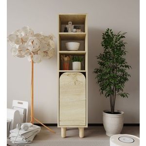 Dulap multifunctional, Hanah Home, Parma 1, 37x155x40 cm, PAL, Maro imagine