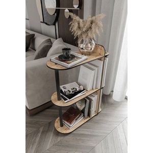 Masuta, Hanah Home, Kaiteki, 24x82x8 cm, MDF , Stejar imagine