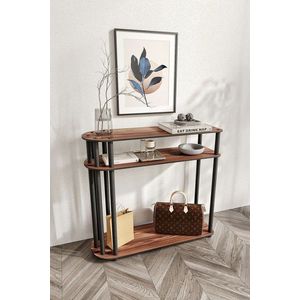 Dulap, Hanah Home, Caprio, 90x30x84 cm, MDF , Maro imagine