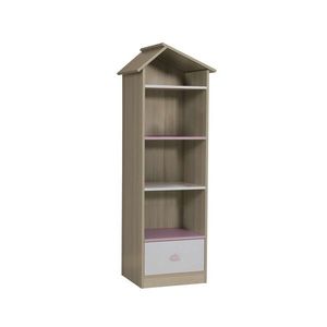 Corp biblioteca, Hanah Home, Ayder New, 60x171x49 cm, PAL, Roz imagine