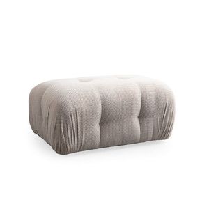 Taburet, Atelier del Sofa, 560ARE2958, Lemn de fag / PAL, Crem imagine