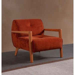 Fotoliu, Atelier del Sofa, 560ARE5271, Cadru: LEMN/PAL, Portocaliu imagine