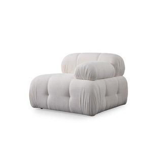 Fotoliu, Atelier del Sofa, 560ARE2940, Lemn de fag / PAL, Alb imagine