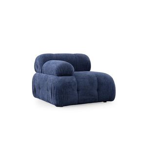 Fotoliu, Atelier del Sofa, 560ARE2954, Lemn de fag / PAL, Albastru imagine