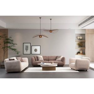 Fotoliu, Atelier del Sofa, 560ARE5256, Cadru: LEMN/PAL, Crem imagine