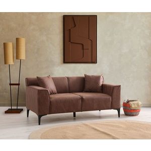 Canapea 2 locuri, Atelier del Sofa, 560ARE5141, Cognac imagine
