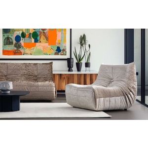 Fotoliu, Atelier del Sofa, 560ARE5225, PAL, Crem imagine