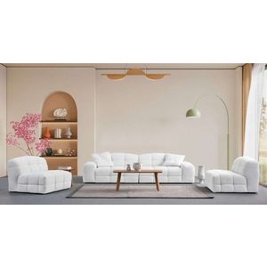 Fotoliu, Atelier del Sofa, 560ARE5206, Lemn de fag / PAL, Alb imagine