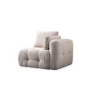 Fotoliu, Atelier del Sofa, 560ARE4111, Lemn de fag / PAL, Bej imagine