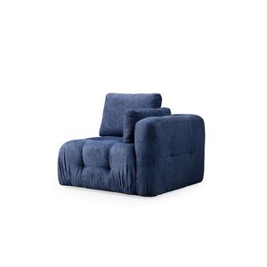 Fotoliu, Atelier del Sofa, 560ARE4132, Lemn de fag / PAL, Albastru navy imagine