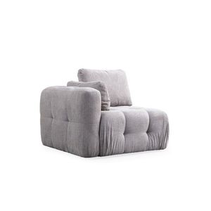 Fotoliu, Atelier del Sofa, 560ARE4124, Lemn de fag / PAL, Gri deschis imagine