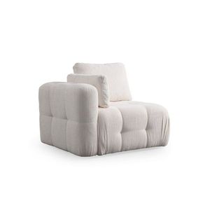 Fotoliu, Atelier del Sofa, 560ARE4145, Lemn de fag / PAL, Alb imagine