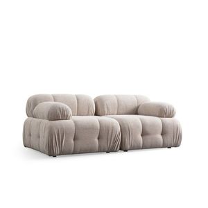 Canapea 2 locuri, Atelier del Sofa, 560ARE1552, Lemn de fag / PAL, Crem imagine