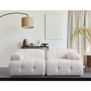 Canapea 2 locuri, Atelier del Sofa, 560ARE1550, Lemn de fag / PAL, Alb imagine