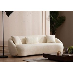 Canapea 3 locuri, Atelier del Sofa, 560ARE5230, Cadru: LEMN/PAL, Crem imagine