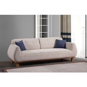 Canapea 3 locuri, Atelier del Sofa, 560ARE5270, Cadru: LEMN/PAL, Alb imagine