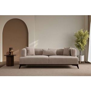 Canapea 3 locuri, Atelier del Sofa, 560ARE5213, Lemn;PAL, Crem/Negru imagine